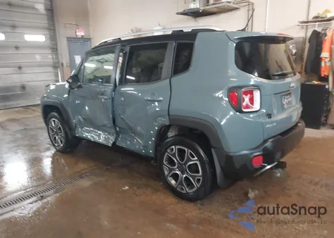 2017 Jeep Renegade Limited 4X4 from USA, damaged, VIN ZACCJBDB0HPE79155